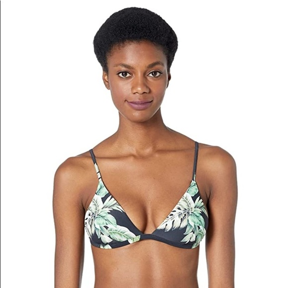 ☀️HURLEY☀️HURLEY☀️PALMETTO FIXED TRI HIPSTER SURF BOTTOM BIKINI SET - Picture 9 of 16